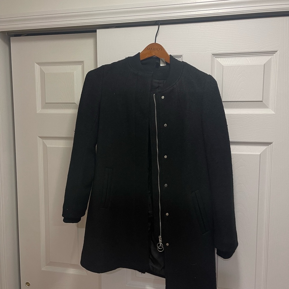 Women h&m wool jacket / coat